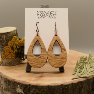 Hollow Teardrop - Lacewood