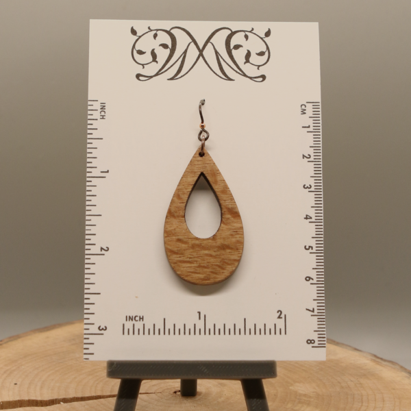 Hollow Teardrop - Lacewood - Image 2